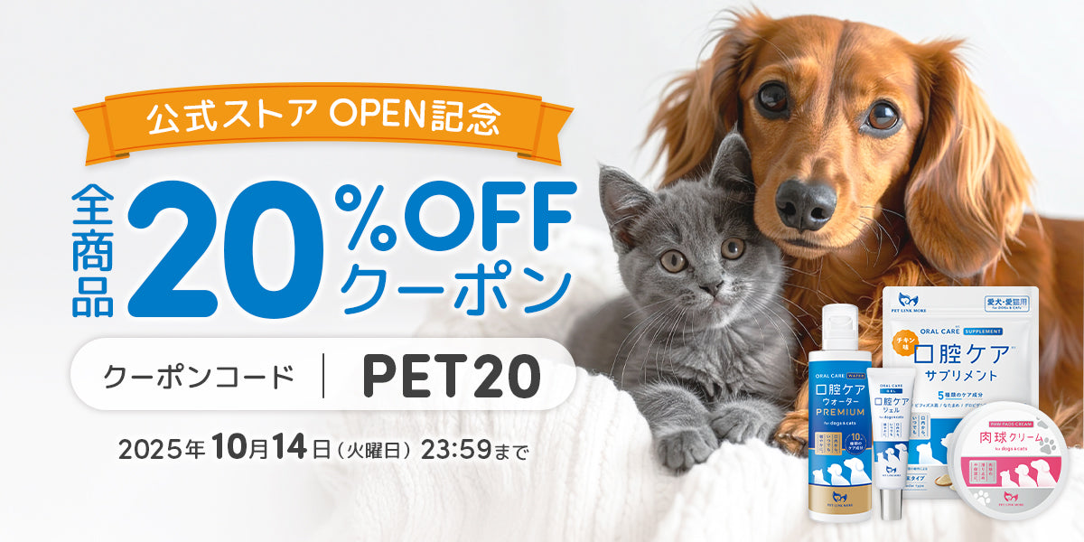 公式ストアオープン記念【全商品20%OFF】キャンペーン開催！