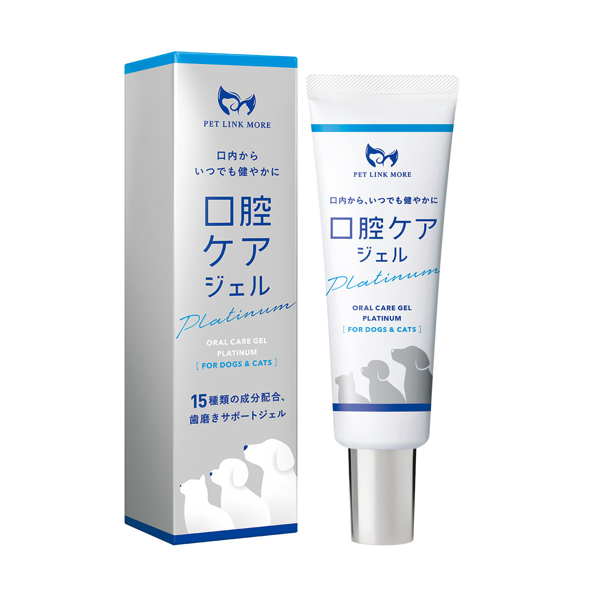 【犬・猫用】口腔ケア ジェル Platinum 30g