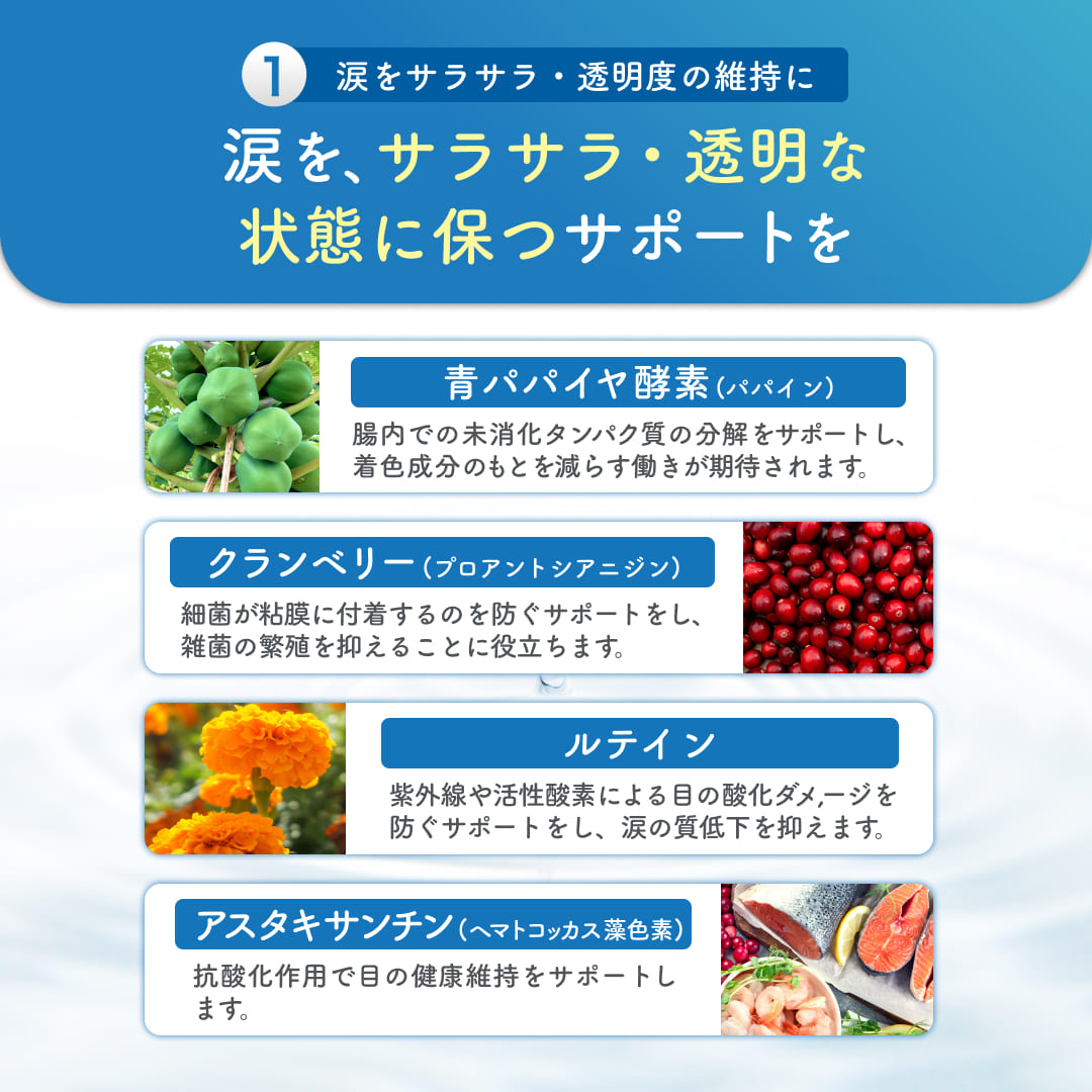 【犬用】涙クリアサプリメント チキン味  粉末 45g