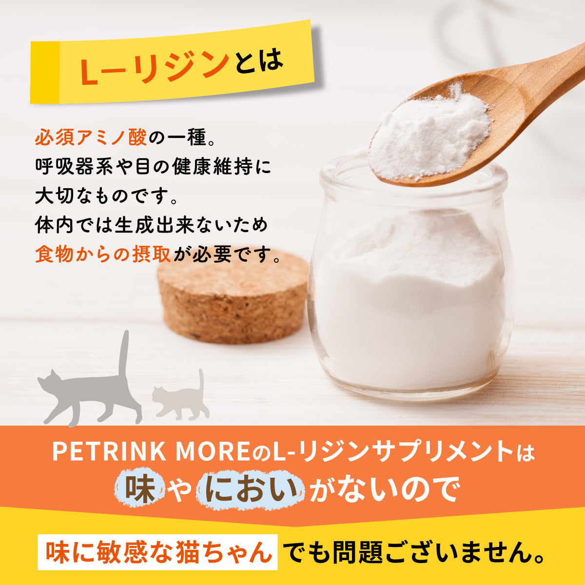 【猫用】リジンサプリメント 粉末