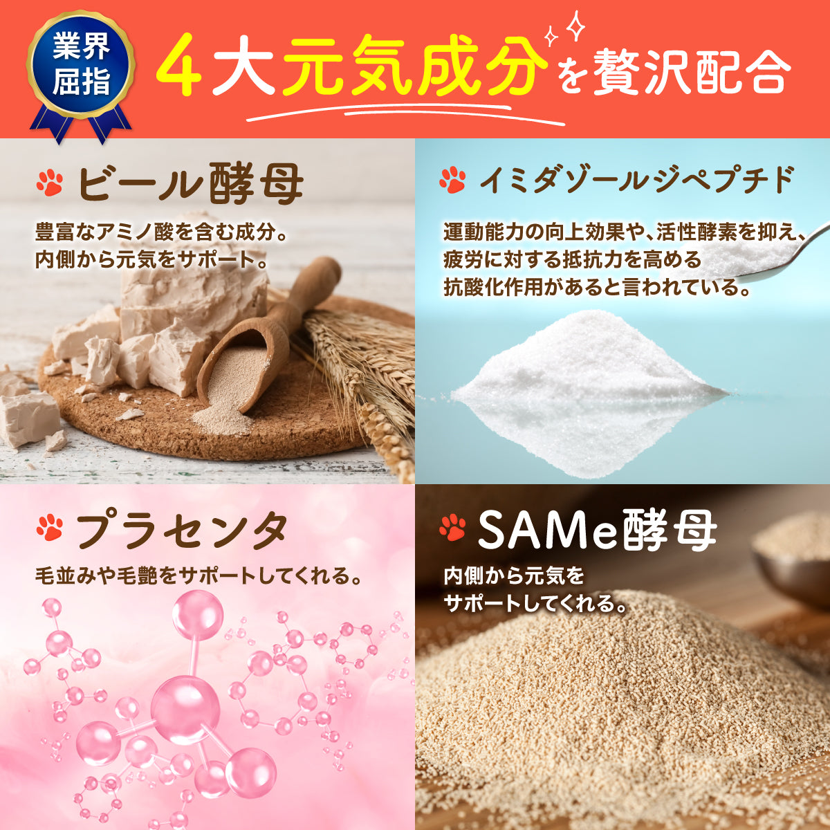 【犬用】関節サポートサプリメント 錠剤30粒