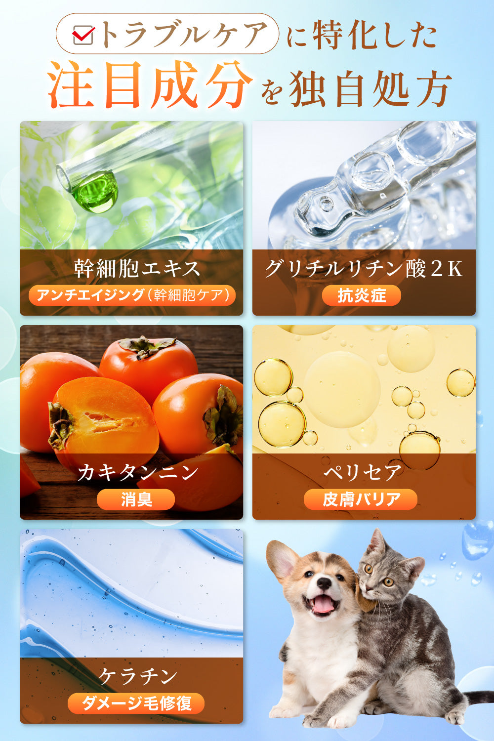 【犬・猫用】スキンケアミスト Platinum 100ml