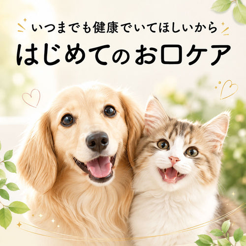 【犬・猫用】はじめての口腔ケアセット（ウォーター100ml＋ジェル30g＋サプリ粉末20g）