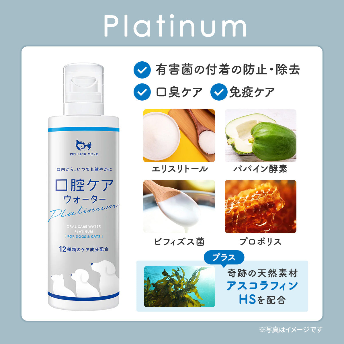 【犬・猫用】口腔ケアウォーター PREMIUM