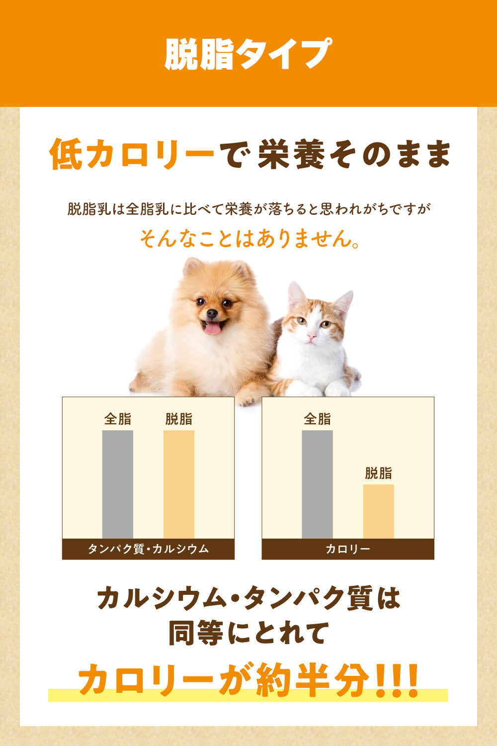 【犬・猫用】無添加 おいしいヤギミルク 粉末 50g